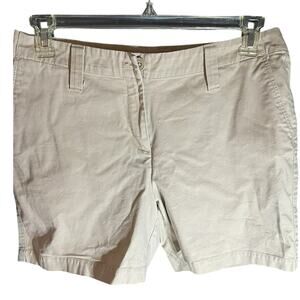 Talbots Women’s Shorts 12 Petite Beige Casual Comfy